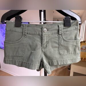 Mossimo Olive Green Women's Shorts